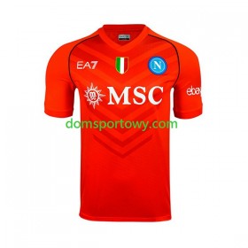 Koszulka SSC NAPOLI Bramkarska Domowe Koszulki Piłkarskie 2023-2024 Krótki Rękaw
